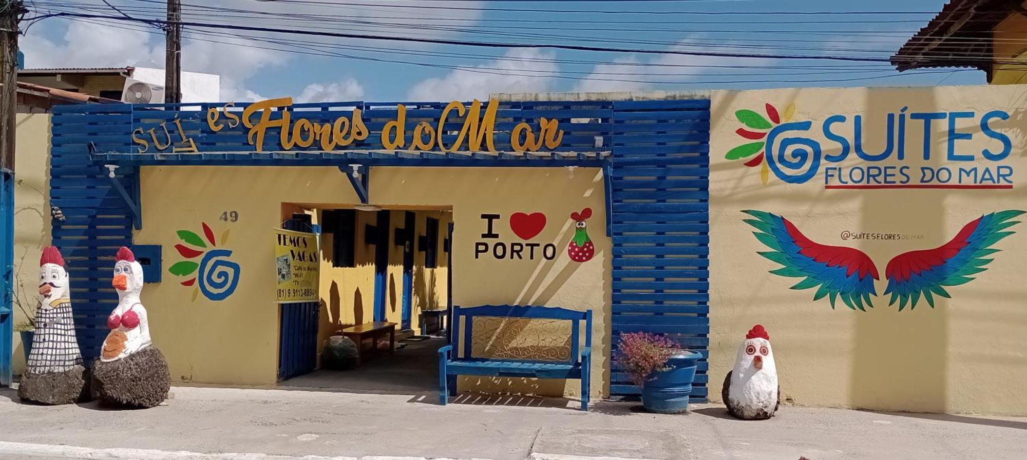 Suites Flores Do Mar Pôrto das Galinhas Eksteriør bilde